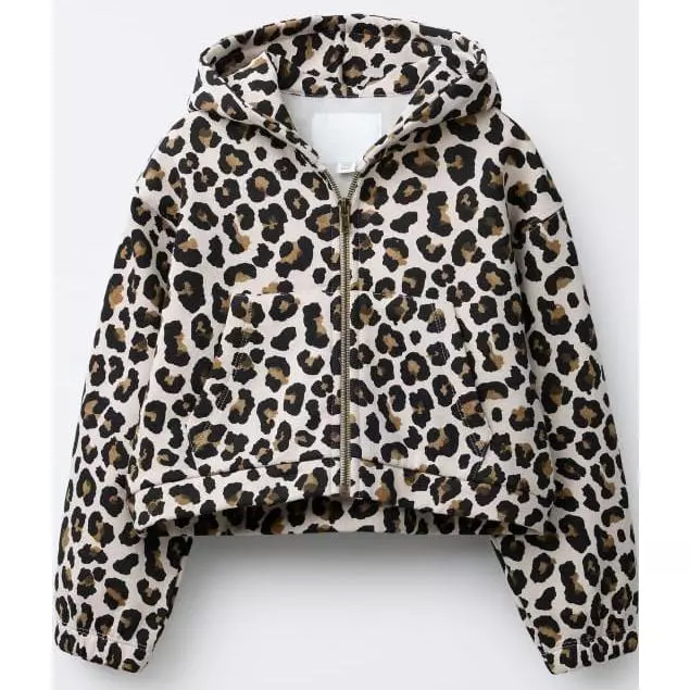 SUDADERA CAPUCHA ANIMAL PRINT