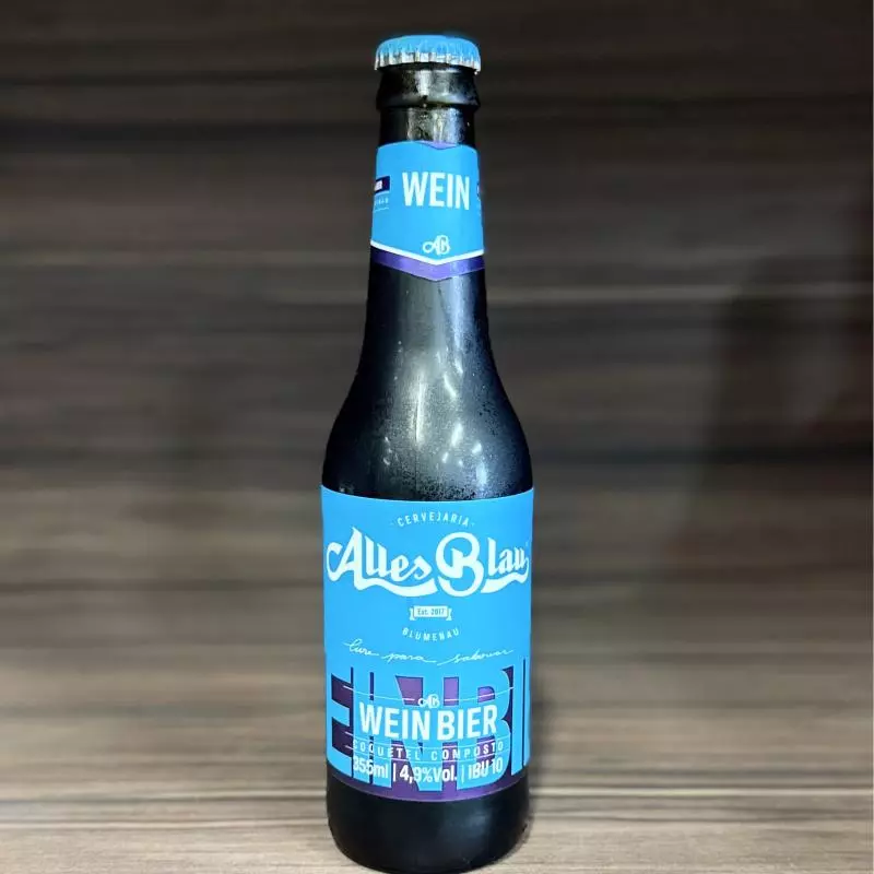 Cerveja Alles Blau LN Vinho