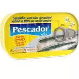 SARDINHA PESCADOR OLEO 125G