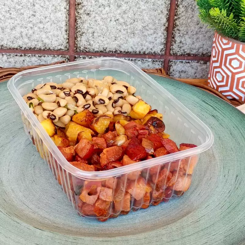 Fumeiro com feijão fradinho