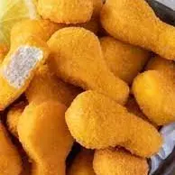 Patitas de Pollos Con Fritas
