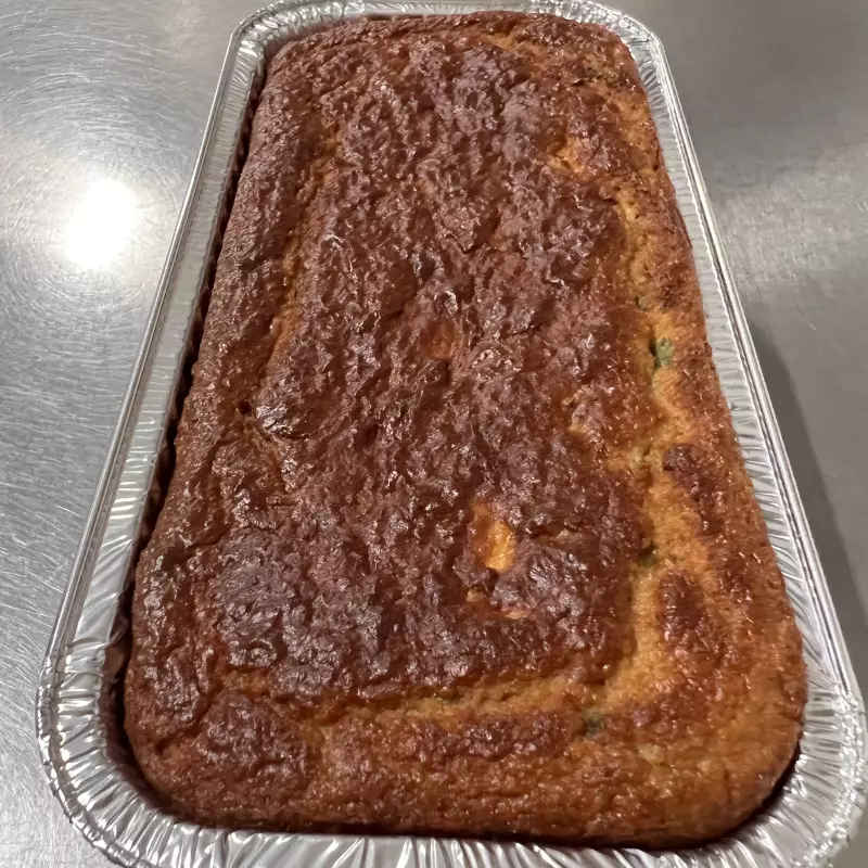 Bolo Low Carb Reta.  Salgado