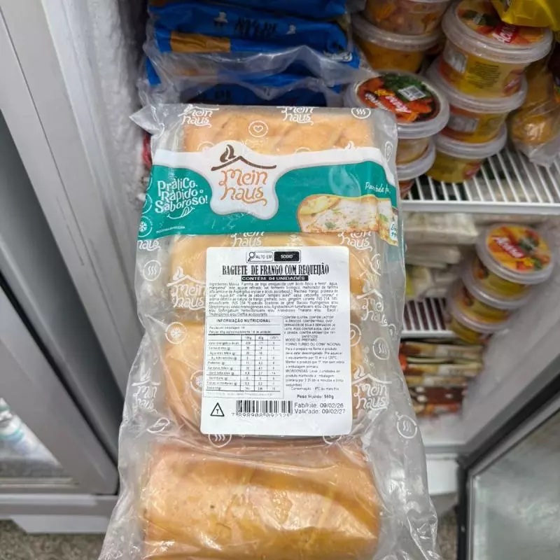 Baguete Frango com Requeijão