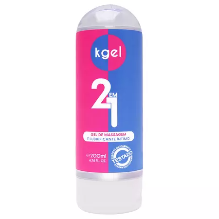 Lubrificante íntimo 2 Em 1