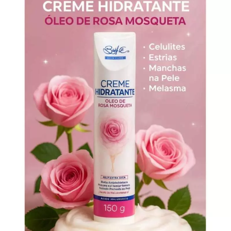 Creme hidratante rosa mosqueta brk