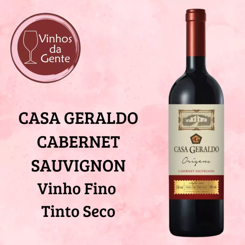 Casa Geraldo CAB SAUVIGNON - VFTSeco