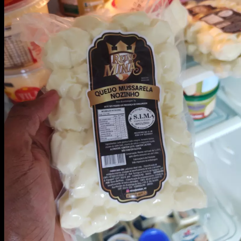 BOLINHA DE MUSSARELA PURO 500G