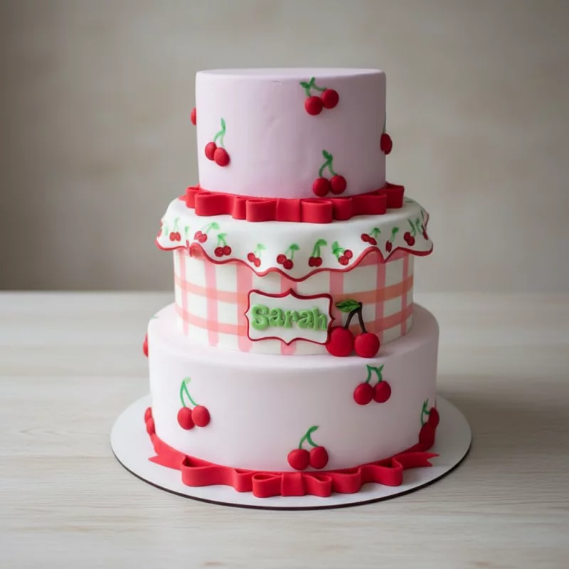 Bolo Decorado (Pasta Americana)