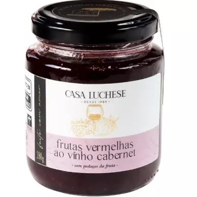 Frutas Vermelhas ao Vinho Cabernet