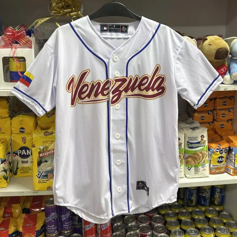 Camisa Venezuela blanca clásico 2026
