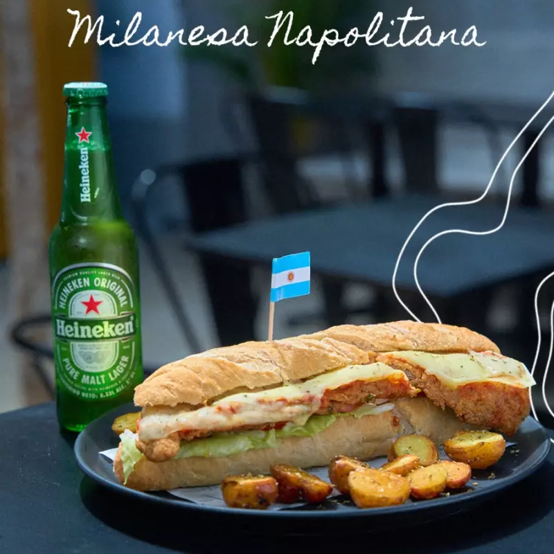 Sanguchón de Milanesa Napolitana