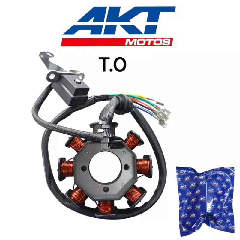 CORONA DE ENCENDIDO AKT125 5 CABLES