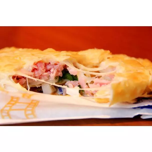 Pastel tradicional de Pizza