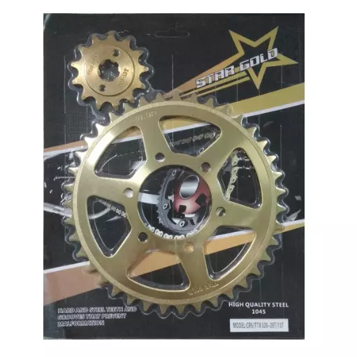 SET SPROCKET CR5/TTX 39T13T ORO S