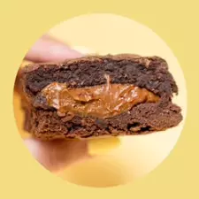Brownie com Doce de Leite Cozido
