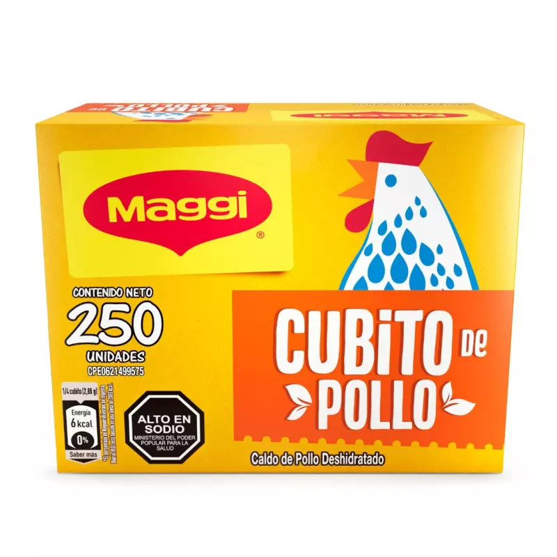 CUBITO MAGGI DE POLLO 1*250