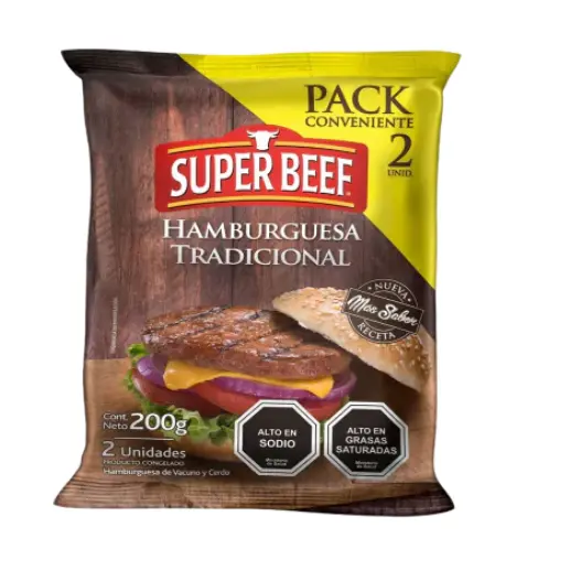 Hamburguesa superbeef pack