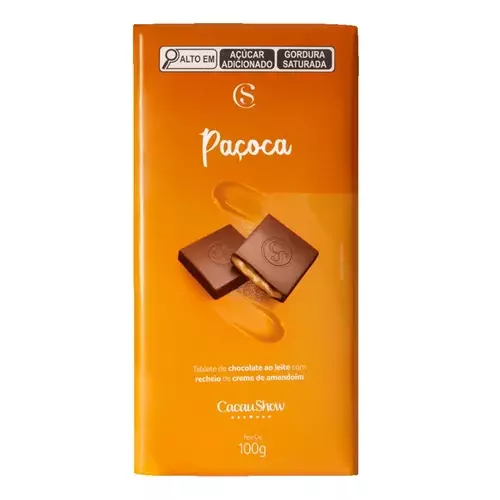 Tablete de Paçoca 100g