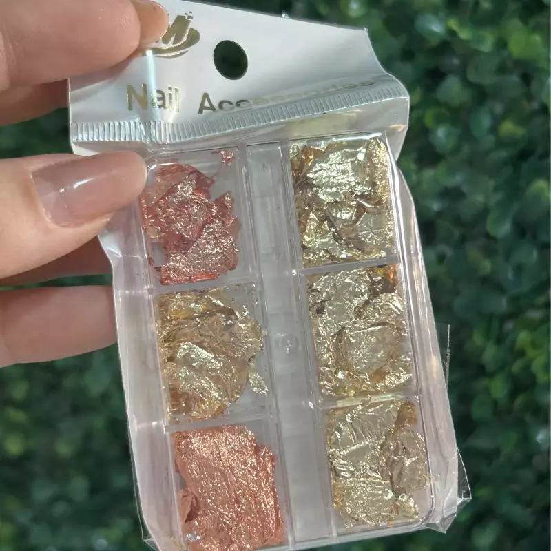 Kit C/6 Folha D Ouro N•9