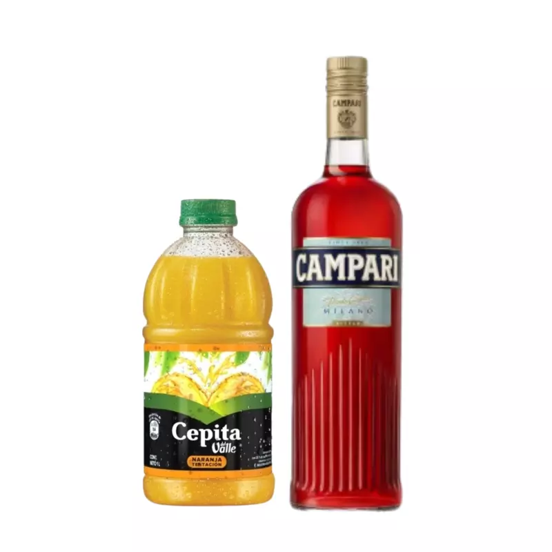 Campari + Cepita de Naranja