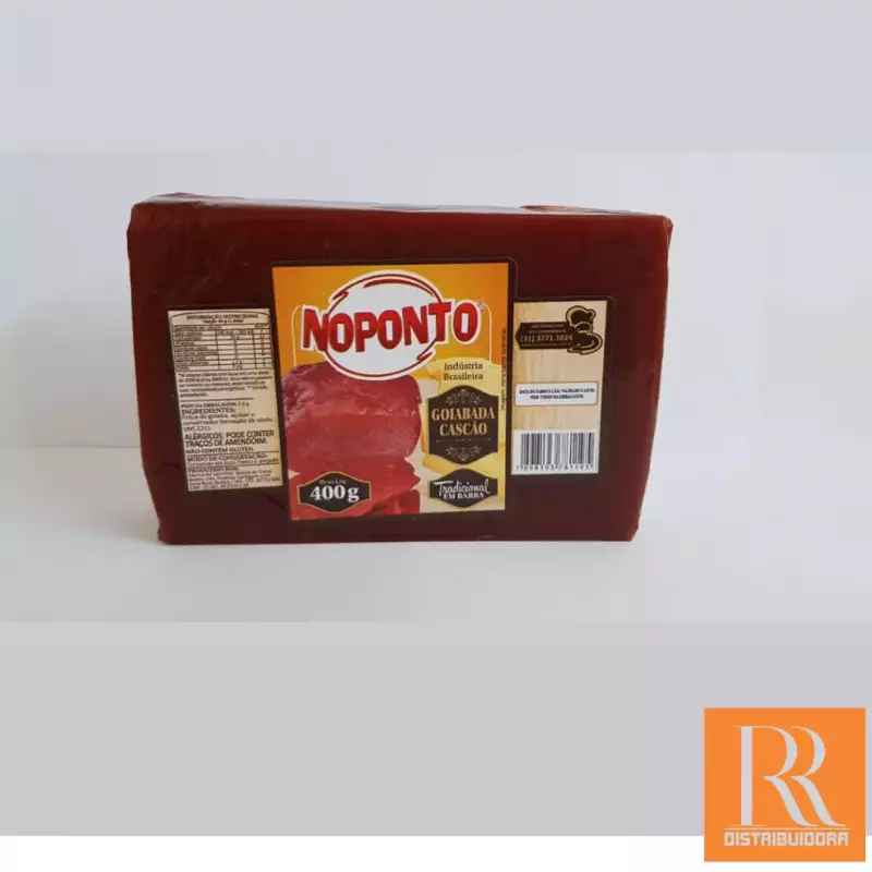 NOPONTO GOIABADA CASCÃO - BARRA 400G