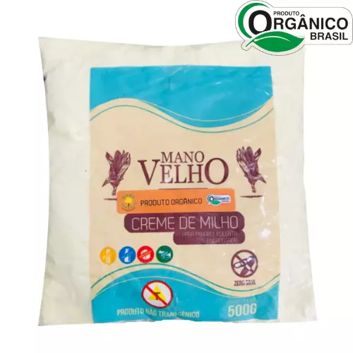 Creme de Milho Orgânico 500g