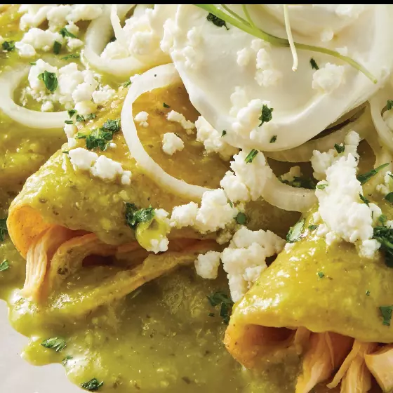 ENCHILADAS VERDES