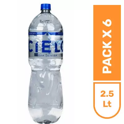 AGUA  CIELO 2. 5lt