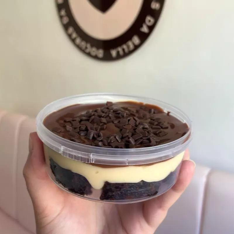 Bombom de brownie