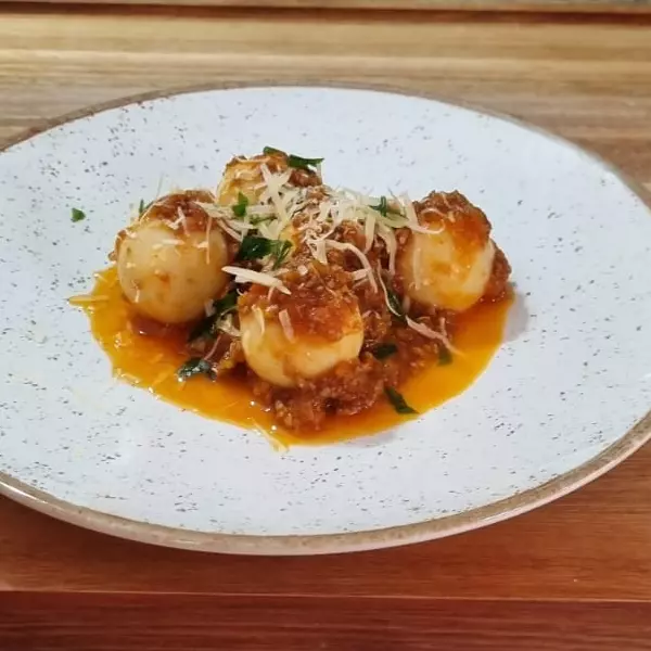 Nhoque Recheado de mussarela 450gr