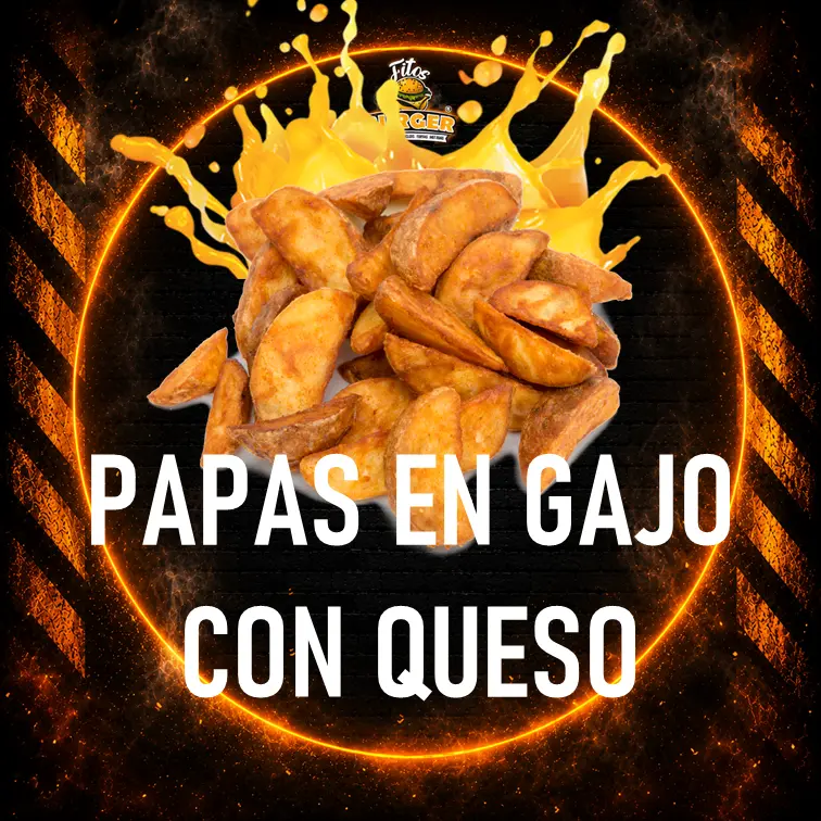 PAPAS GAJO CON QUESO