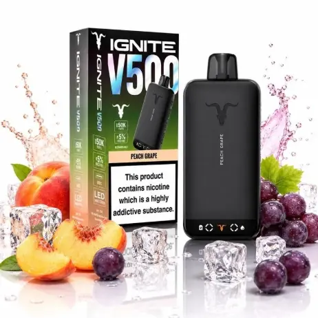 IGNITE ULTRA 500k SLIM  PEACH GRAPE
