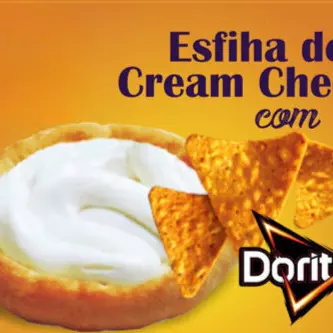 ESFIHA DORITOS & CREAN CHEESE