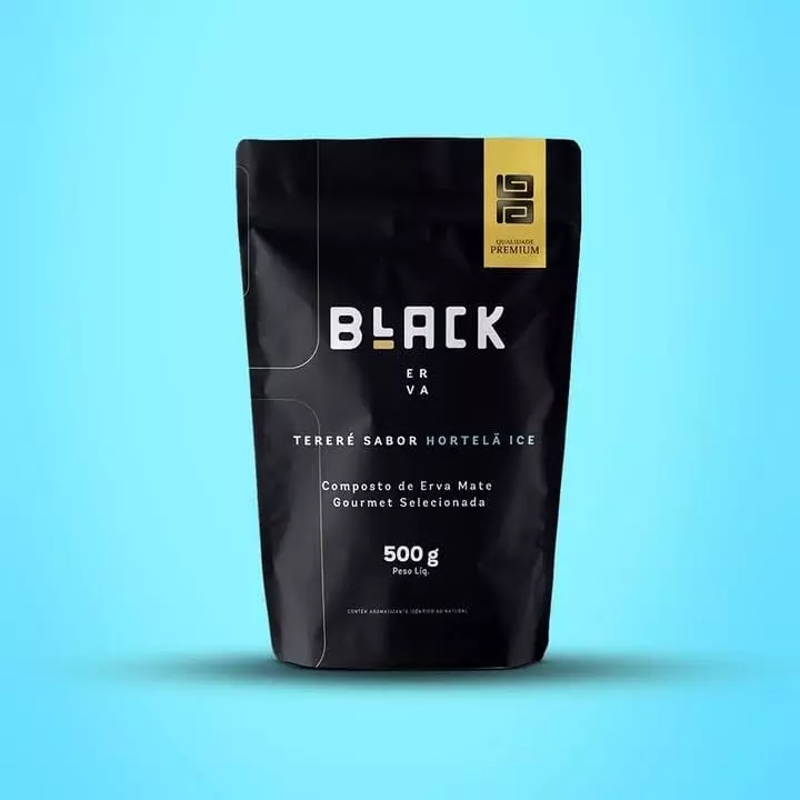 Erva Black - HORTELÃ ICE - 500g