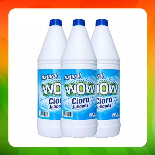 Bulto Wow Cloro Jabonoso 1l