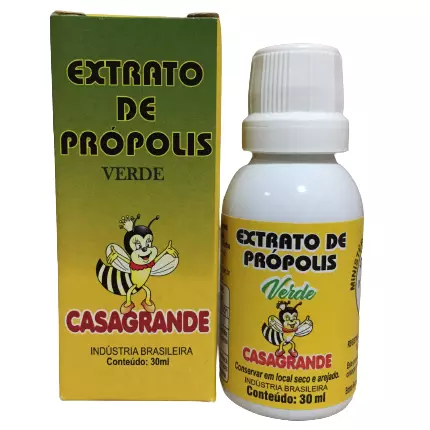 CasaGrande-Extrato de Própolis Verde 30% 30ml
