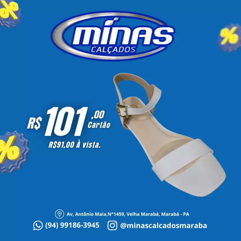 Sandália Branca RF:234710