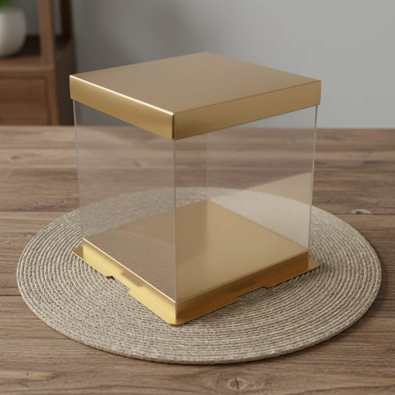 1195D CAJA DE ACETATO  - 30X30X40CM