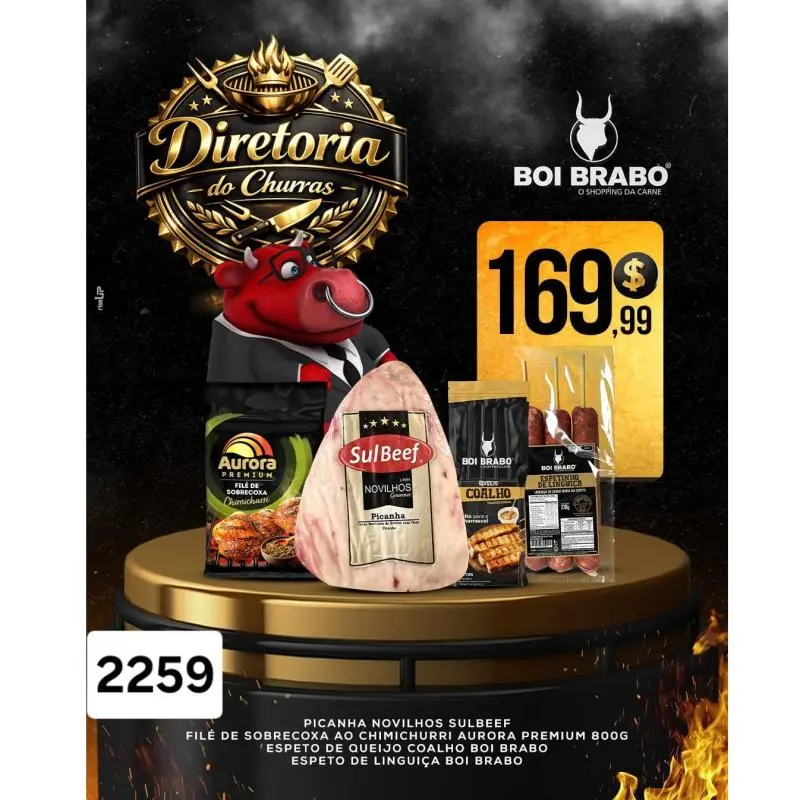 COMBO PICANHA SULBEEF (NOVILHOS)