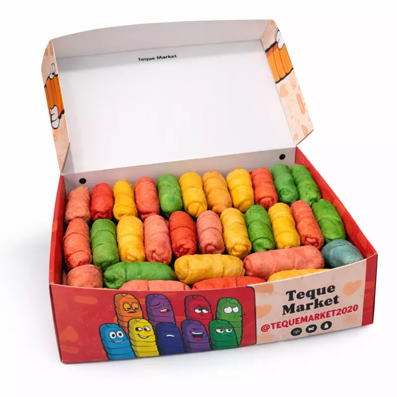 50 TEQUEÑOS FIESTA DE COLORES FRITOS