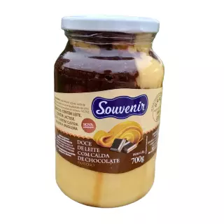 Doce de Leite com Calda de Chocolate 700g