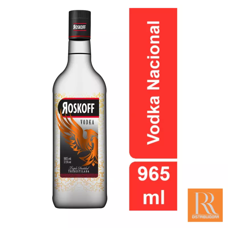Vodka Roskoff Tridestilada 965ML