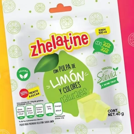 Gelatina de limón