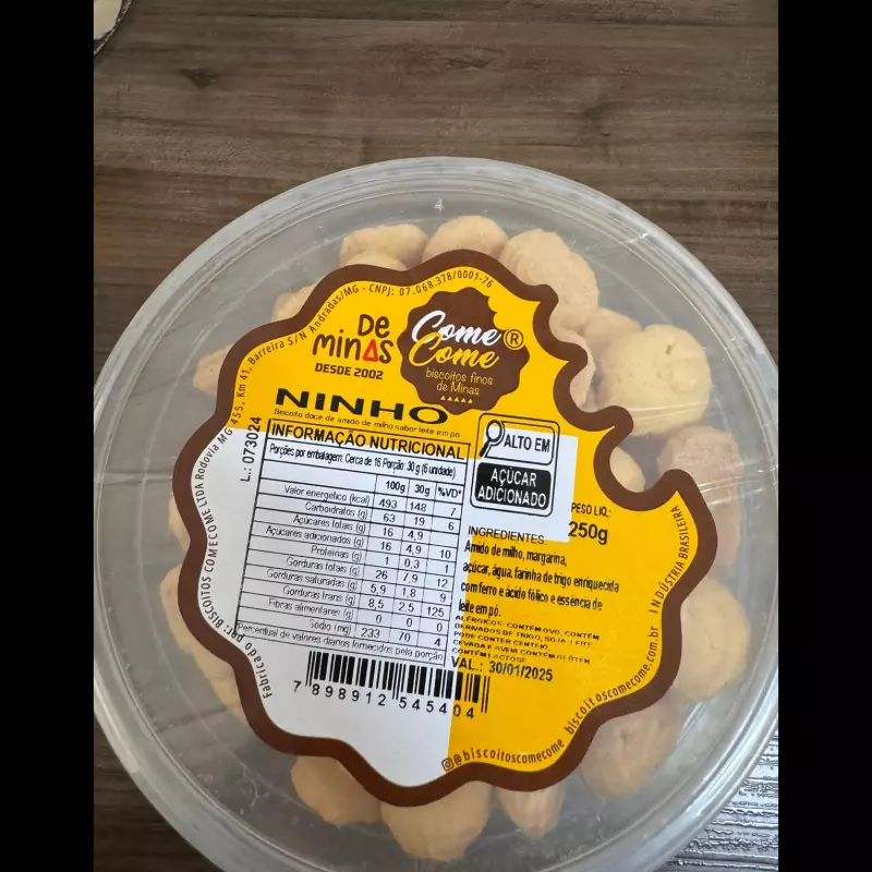 BISCOITINHO DE NINHO