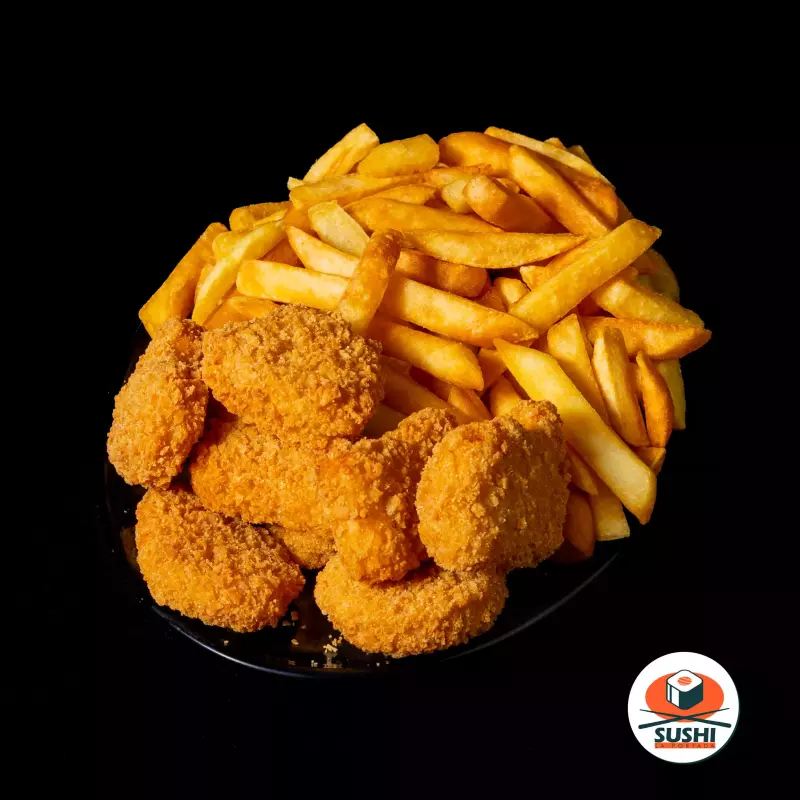 Nugget+ Papas fritas