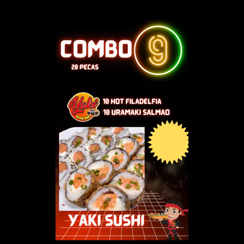 Combo (9) 20 peças
