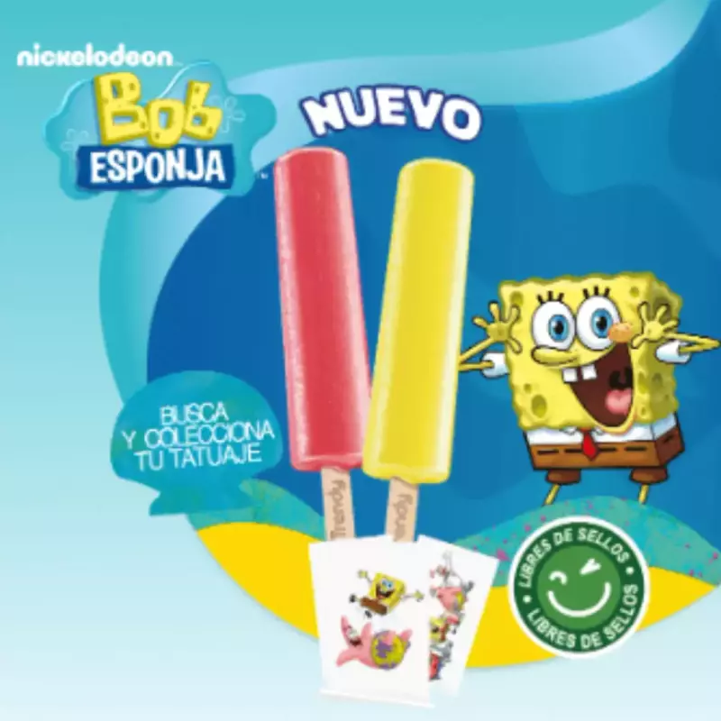 PALETA BOB ESPONJA