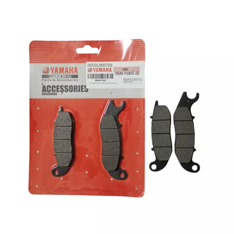 PASTILLA XTZ 150 250 MN DELANTERA T.