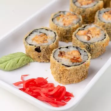 ENTRADA: HOT HOLL SALMÃO GRELHADO