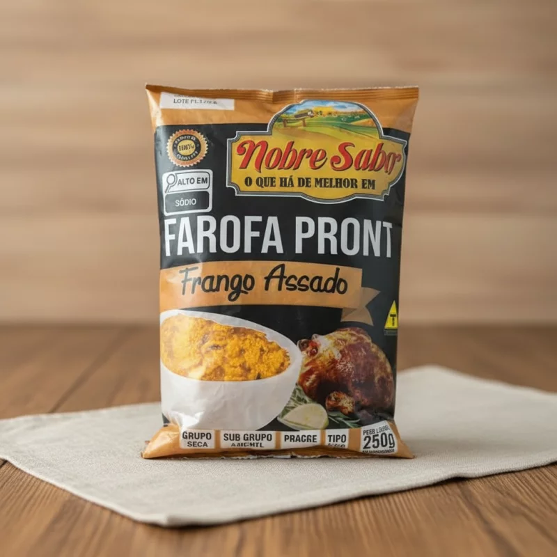 Farofa Frango assado